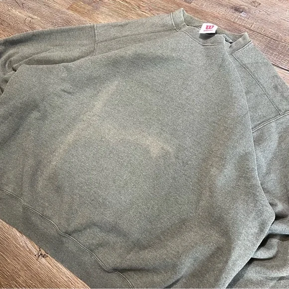 Men’s Vintage Heavy-Weight Wilson Athletics Crewneck - Picture 2 of 4